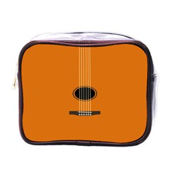 Minimalism Art Simple Guitar Mini Toiletries Bags by Mariart