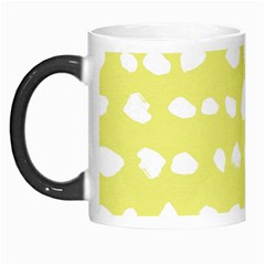 Polkadot White Yellow Morph Mugs by Mariart