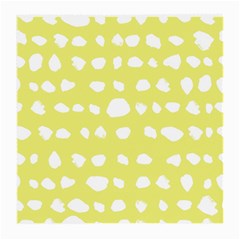 Polkadot White Yellow Medium Glasses Cloth (2-side)