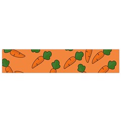 Carrot Pattern Flano Scarf (small) by Valentinaart