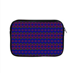 Split Diamond Blue Purple Woven Fabric Apple Macbook Pro 15  Zipper Case