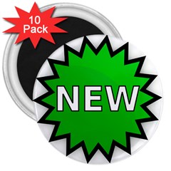 New Icon Sign 3  Magnets (10 Pack)  by Mariart