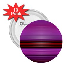 Stripes Line Red Purple 2 25  Buttons (10 Pack) 