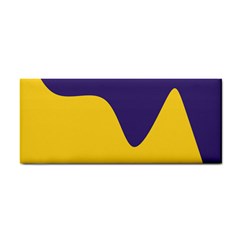 Purple Yellow Wave Cosmetic Storage Cases