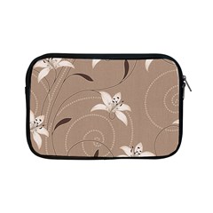 Star Flower Floral Grey Leaf Apple Ipad Mini Zipper Cases by Mariart