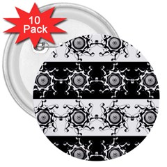 Three Wise Men Gotham Strong Hand 3  Buttons (10 Pack)  by Mariart