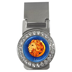 Zodiac Leo Money Clips (cz) 