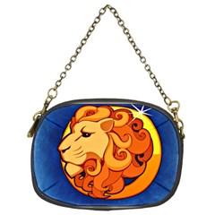 Zodiac Leo Chain Purses (two Sides)  by Mariart