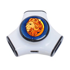 Zodiac Leo 3-port Usb Hub