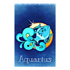 Zodiac Aquarius Shower Curtain 48  X 72  (small) 