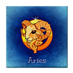 Zodiac Aries Face Towel