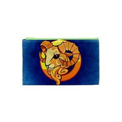 Zodiac Aries Cosmetic Bag (xs) by Mariart