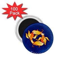 Zodiac Pisces 1 75  Magnets (100 Pack) 