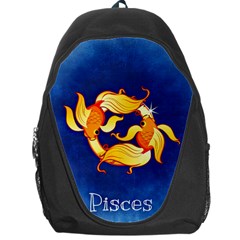 Zodiac Pisces Backpack Bag by Mariart