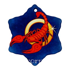 Zodiac Scorpio Ornament (snowflake)