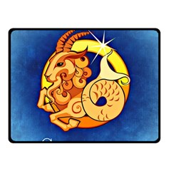 Zodiac Capricorn Double Sided Fleece Blanket (small) 