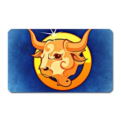 Zodiac Taurus Magnet (rectangular) by Mariart