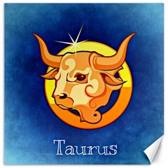 Zodiac Taurus Canvas 12  X 12  