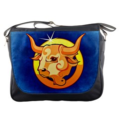 Zodiac Taurus Messenger Bags