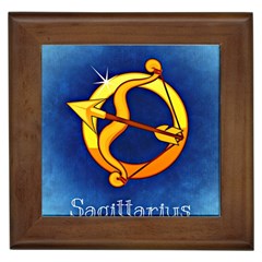 Zodiac Sagittarius Framed Tiles