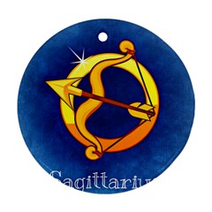 Zodiac Sagittarius Ornament (Round)