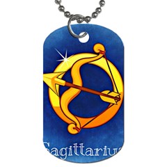 Zodiac Sagittarius Dog Tag (One Side)