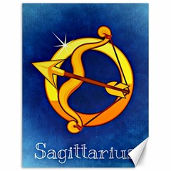 Zodiac Sagittarius Canvas 12  x 16  