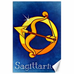 Zodiac Sagittarius Canvas 20  x 30  