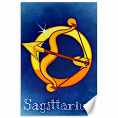 Zodiac Sagittarius Canvas 24  x 36 