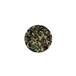 Army Camouflage 1  Mini Buttons Front