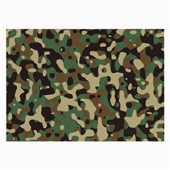 Army Camouflage Large Glasses Cloth (2-side)