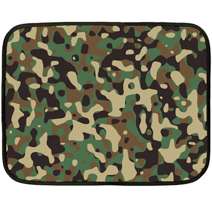 Army Camouflage Fleece Blanket (Mini)