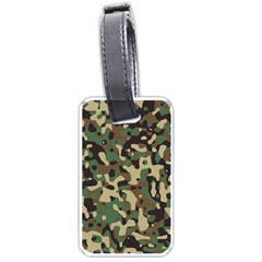 Army Camouflage Luggage Tags (two Sides)