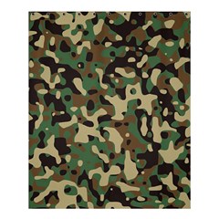 Army Camouflage Shower Curtain 60  X 72  (medium) 