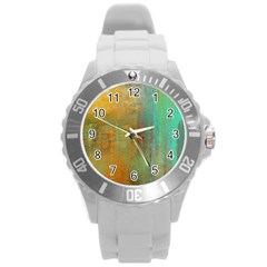 The Waterfall Round Plastic Sport Watch (l)