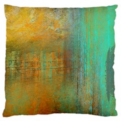 The Waterfall Large Flano Cushion Case (one Side) by digitaldivadesigns