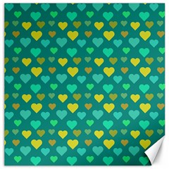 Hearts Seamless Pattern Background Canvas 20  X 20   by Nexatart