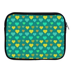 Hearts Seamless Pattern Background Apple Ipad 2/3/4 Zipper Cases by Nexatart