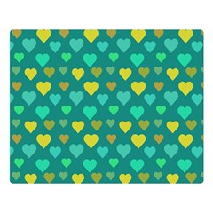 Hearts Seamless Pattern Background Double Sided Flano Blanket (large) 