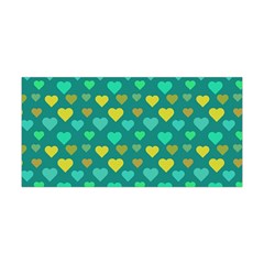 Hearts Seamless Pattern Background Yoga Headband by Nexatart