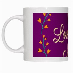 Happy Mothers Day Celebration I Love You Mom White Mugs by Nexatart