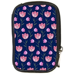 Watercolour Flower Pattern Compact Camera Cases by Nexatart