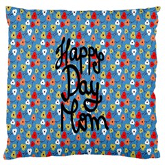 Happy Mothers Day Celebration Standard Flano Cushion Case (one Side) by Nexatart