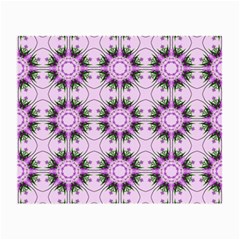 Pretty Pink Floral Purple Seamless Wallpaper Background Small Glasses Cloth by Nexatart