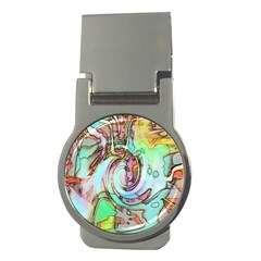 Art Pattern Money Clips (round)  by Nexatart