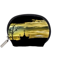 Graves At Side Of Road In Santa Cruz, Argentina Accessory Pouches (small)  by dflcprints