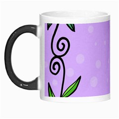 Hand Drawn Doodle Flower Border Morph Mugs by Nexatart