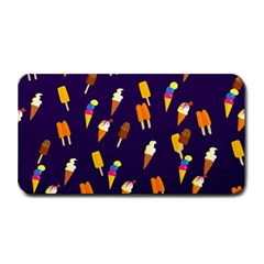 Seamless Cartoon Ice Cream And Lolly Pop Tilable Design Medium Bar Mats by Nexatart