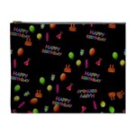 Cartoon Birthday Tilable Design Cosmetic Bag (XL) Front