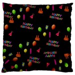 Cartoon Birthday Tilable Design Large Cushion Case (Two Sides) Back